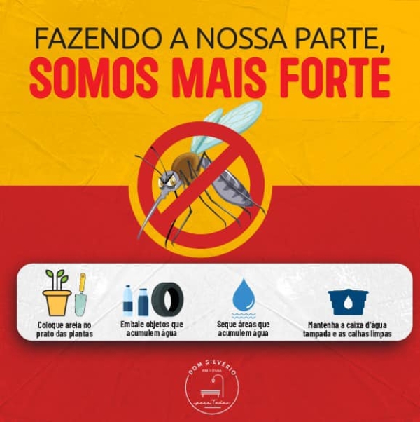 PREFEITURA DE DOM SILVÉRIO REFORÇA COMPROMISSO NO COMBATE À DENGUE COM AÇÕES DE CONSCIENTIZAÇÃO E MULTIRÕES DE LIMPEZA
