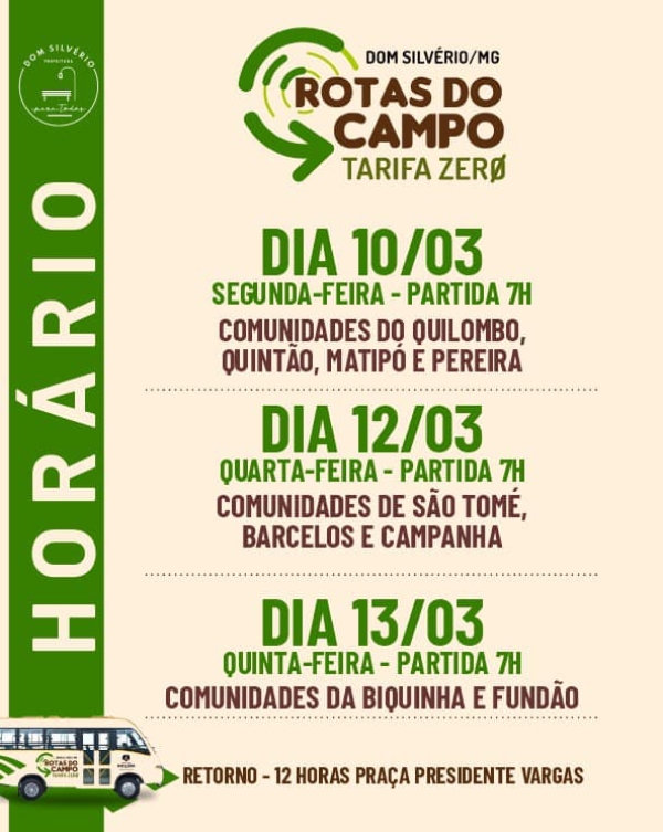 ROTAS DO CAMPO: CONECTANDO COMUNIDADES RURAIS A SERVIÇOS E OPORTUNIDADES