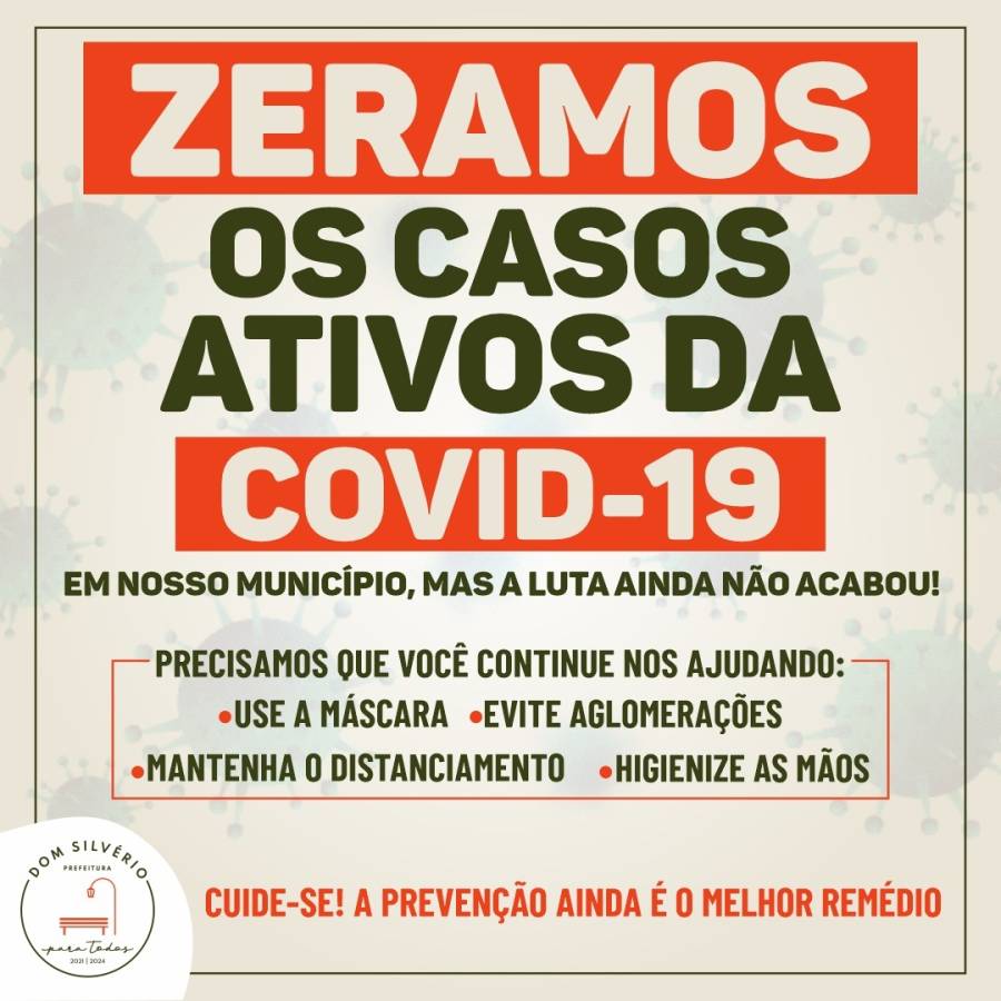 A luta continua. Continue se cuidando!