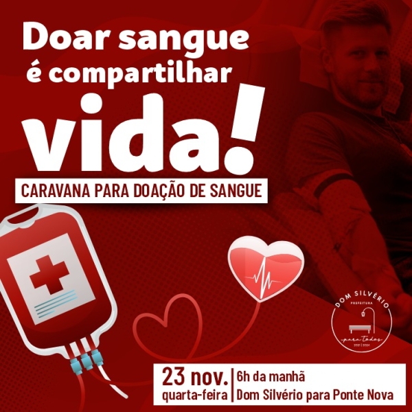 CARAVANA PARA DOAÇÃO DE SANGUE