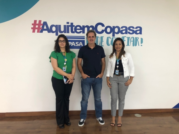 PREFEITO PARTICIPA DE AUDIÊNCIA COM A COPASA