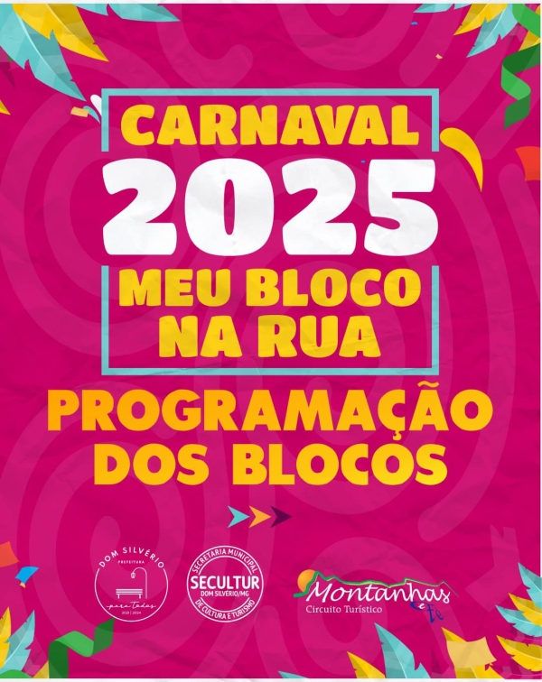 CARNAVAL 2025: &quot;MEU BLOCO NA RUA&quot; CELEBRANDO A DIVERSIDADE E A ALEGRIA DE TODOS!