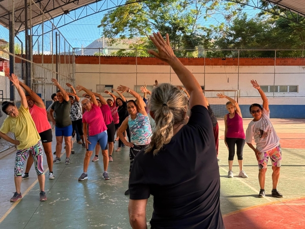 ATIVIDADES FÍSICAS DO +60 AGITAM O CARNAVAL E PROMOVEM SAÚDE E BEM-ESTAR EM DOM SILVÉRIO