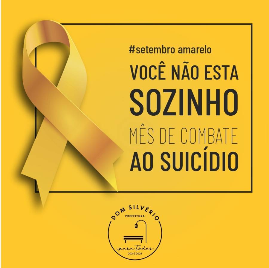 Setembro Amarelo - Mês de Combate ao Suicídio