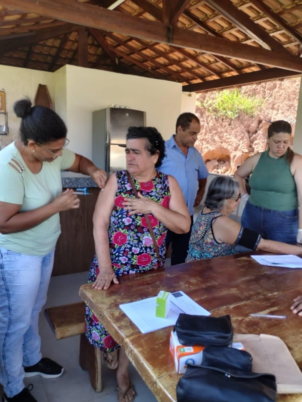 SAÚDE ITINERANTE CHEGA AS COMUNIDADES DO MINGAU E BARROSO