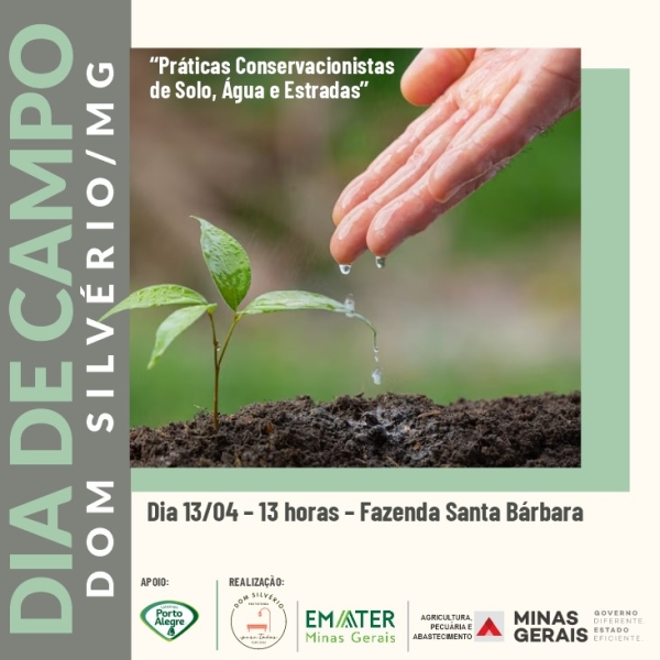 PREFEITURA E EMATER REALIZARÃO DIA DE CAMPO