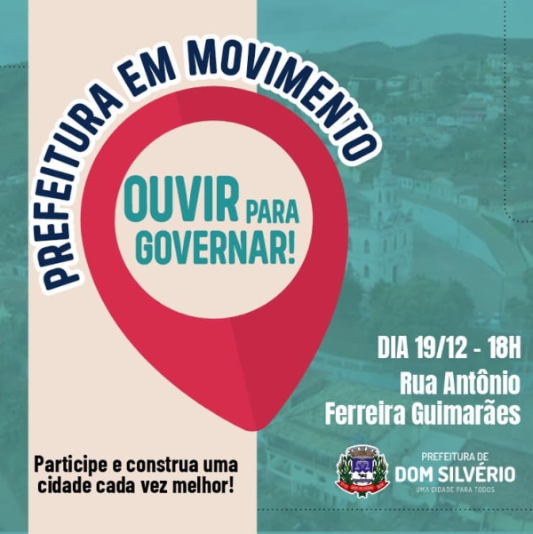 PREFEITURA EM MOVIMENTO: DESCENTRALIZAÇÃO DAS AÇÕES DE GOVERNO