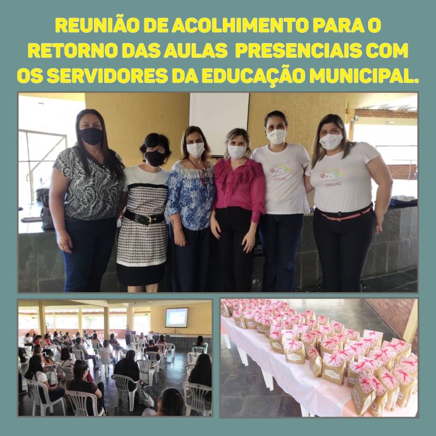 Reunião de Acolhimento dos Profissionais da Educação