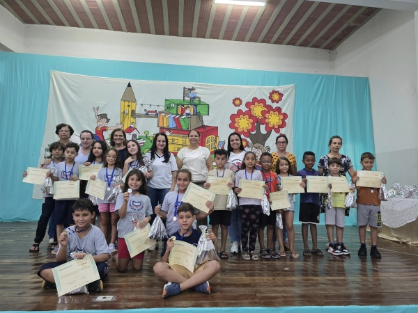 ESCOLA MUNICIPAL NOSSA SENHORA DA SA&Uacute;DE CONQUISTA MAIS DE 35 MEDALHAS NA OBMEP