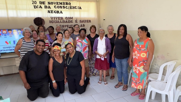 CRAS DESENVOLVE ATIVIDADE EM COMEMORAÇÃO AO DIA DA CONSCIÊNCIA NEGRA
