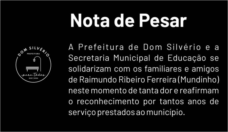 Nota de Pesar