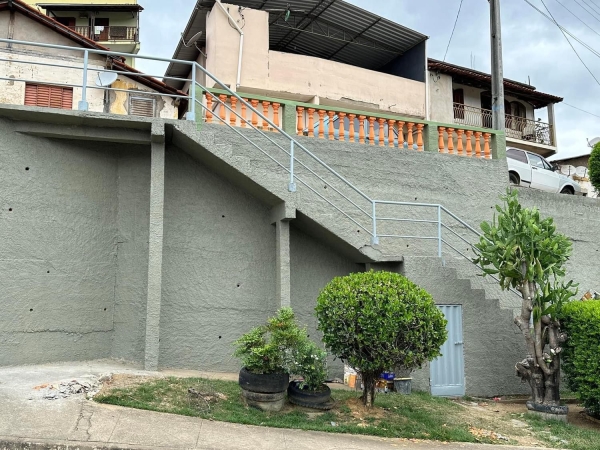 DOM SILVÉRIO CIDADE LINDA: MUROS E BALAUSTRES DO BAIRRO SÃO GERALDO RECEBEM PINTURA