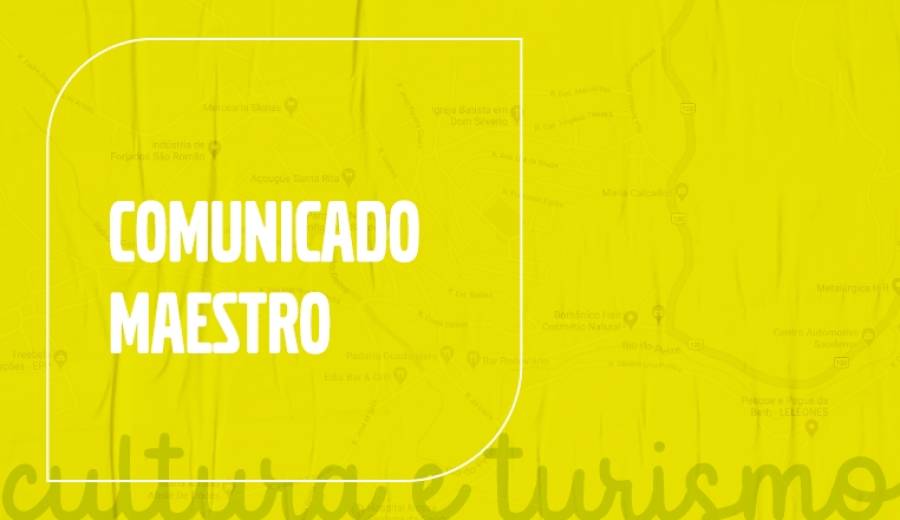 Comunicado Maestro