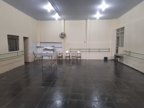 SECRETARIA DE OBRAS, MANUTENÇÃO E AGRICULTURA CONCLUI REFORMA DO SALÃO MULTIUSO