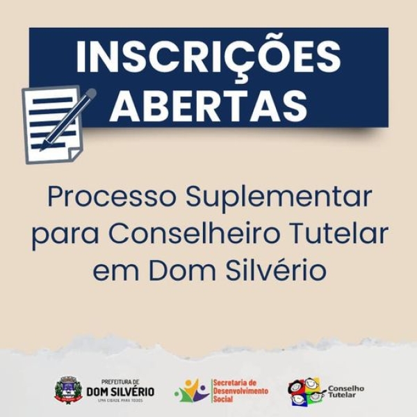 ELEIÇÃO SUPLEMENTAR PARA CONSELHEIRO TUTELAR