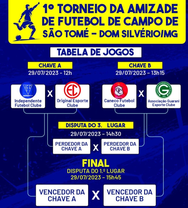 1º TORNEIO DA AMIZADE DE FUTEBOL DE CAMPO DE SÃO TOMÉ
