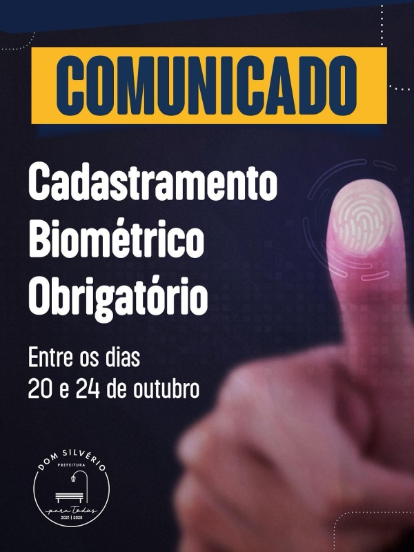 BIOMETRIA OBRIGAT&Oacute;RIA: ELEITORES DEVEM SE CADASTRAR AT&Eacute; MAIO DE 2026. REGULARIZE-SE!