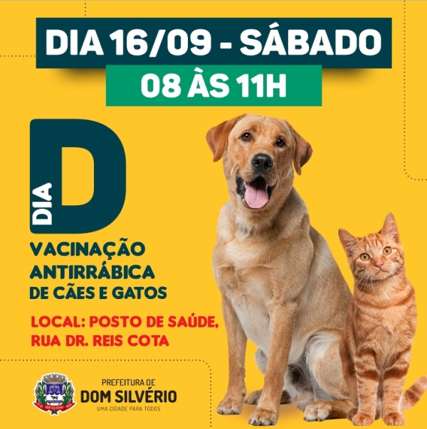 DIA D DE VACINAÇÃO ANTIRRÁBICA