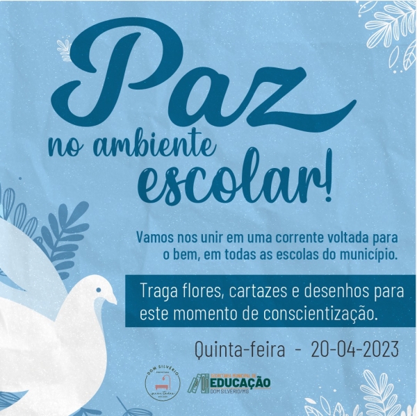 PAZ NAS ESCOLAS