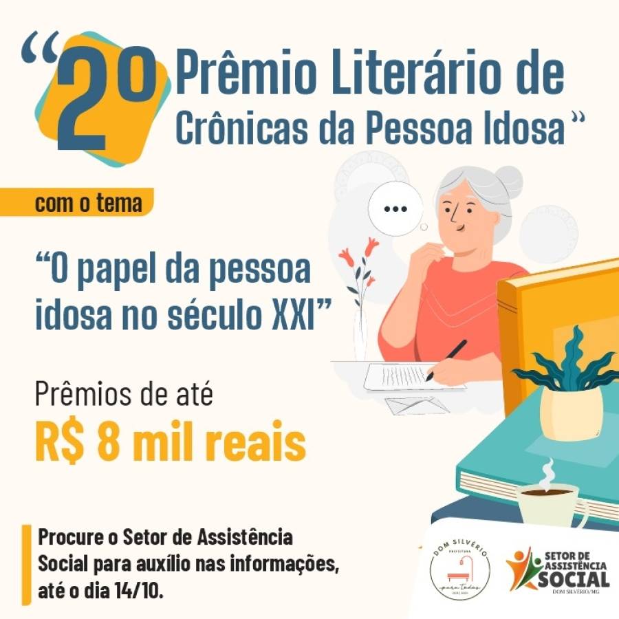 2º Prêmio Literário de Crônicas da Pessoa Idosa
