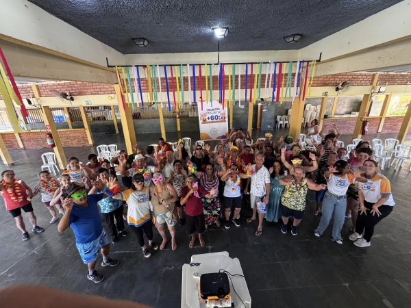 CARNAVAL DO +60 FOI UM SUCESSO DE ALEGRIA E ANIMAÇÃO!