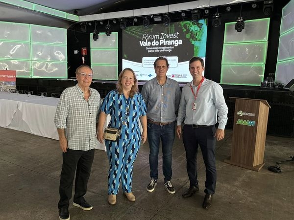 DOM SILVÉRIO PRESENTE NO FÓRUM INVEST VALE DO PIRANGA