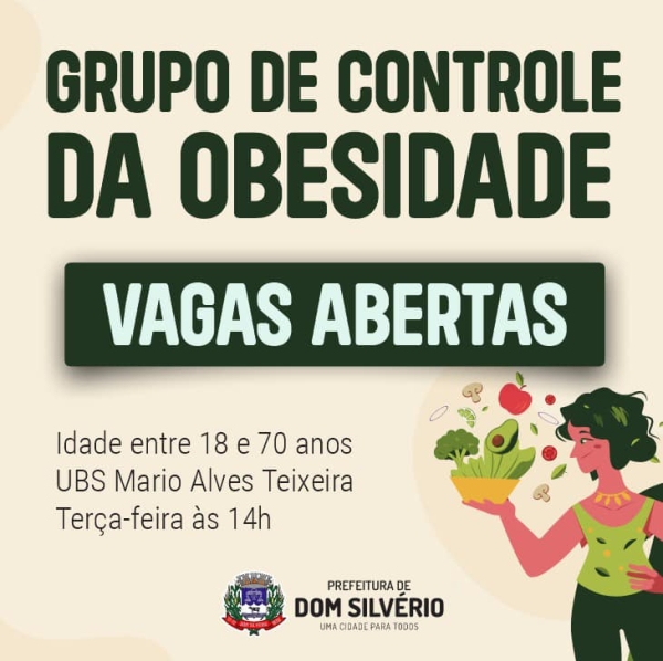 PARTICIPE DO GRUPO DE CONTROLE À OBESIDADE