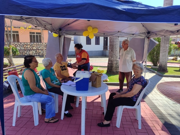 TENDA DA SA&Uacute;DE LEVA ATENDIMENTO E BEM-ESTAR &Agrave; PRA&Ccedil;A DO GALO NESTA QUINTA-FEIRA 11/09/2025.