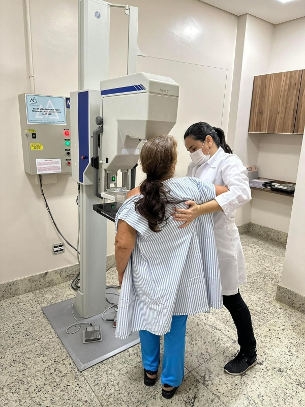 OUTUBRO ROSA: MUTIRÃO DE MAMOGRAFIA