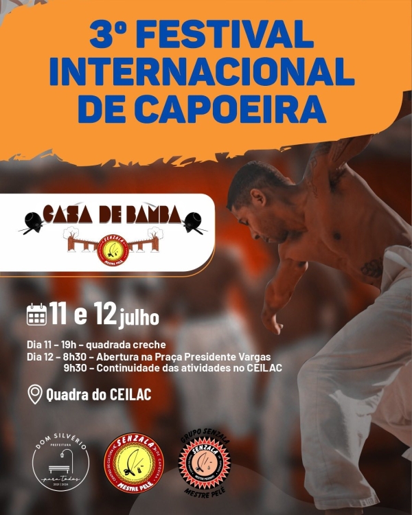 3&ordm; FESTIVAL INTERNACIONAL DE CAPOEIRA