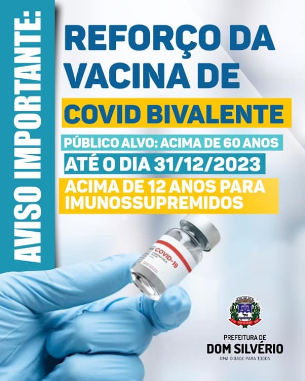 REFORÇO BIVALENTE COVID 19