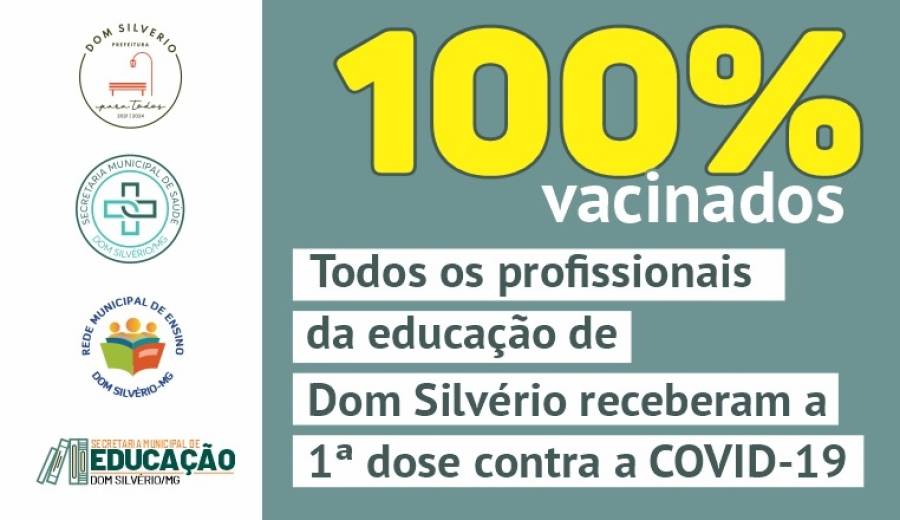 Vacinação Covid-19 – Profissionais da educação