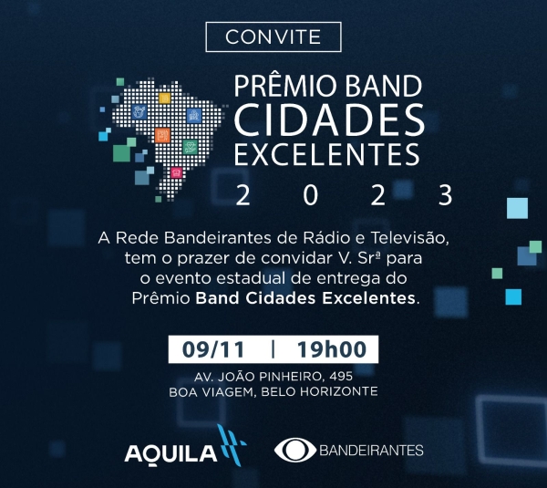 PRÊMIO BAND CIDADES EXCELENTES: PELO SEGUNDO ANO CONSECUTIVO DOM SILVÉRIO ESTÁ ENTRE OS INDICADOS