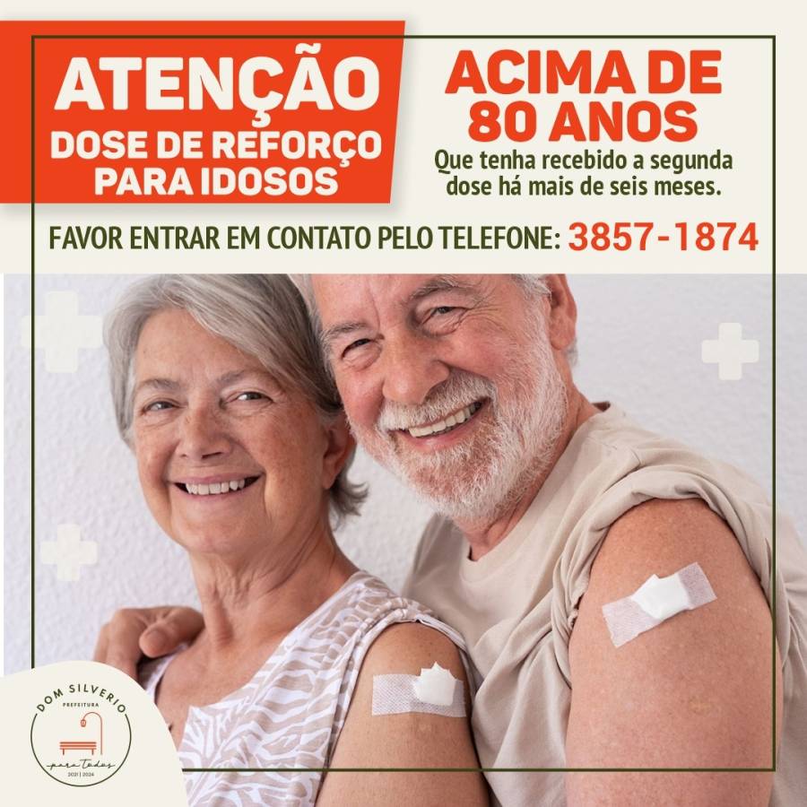 Dose de Reforço para Idosos Acima de 80 Anos