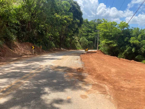 DER/MG CONCLUIU RECUPERAÇÃO DE TRECHO DA MG 123