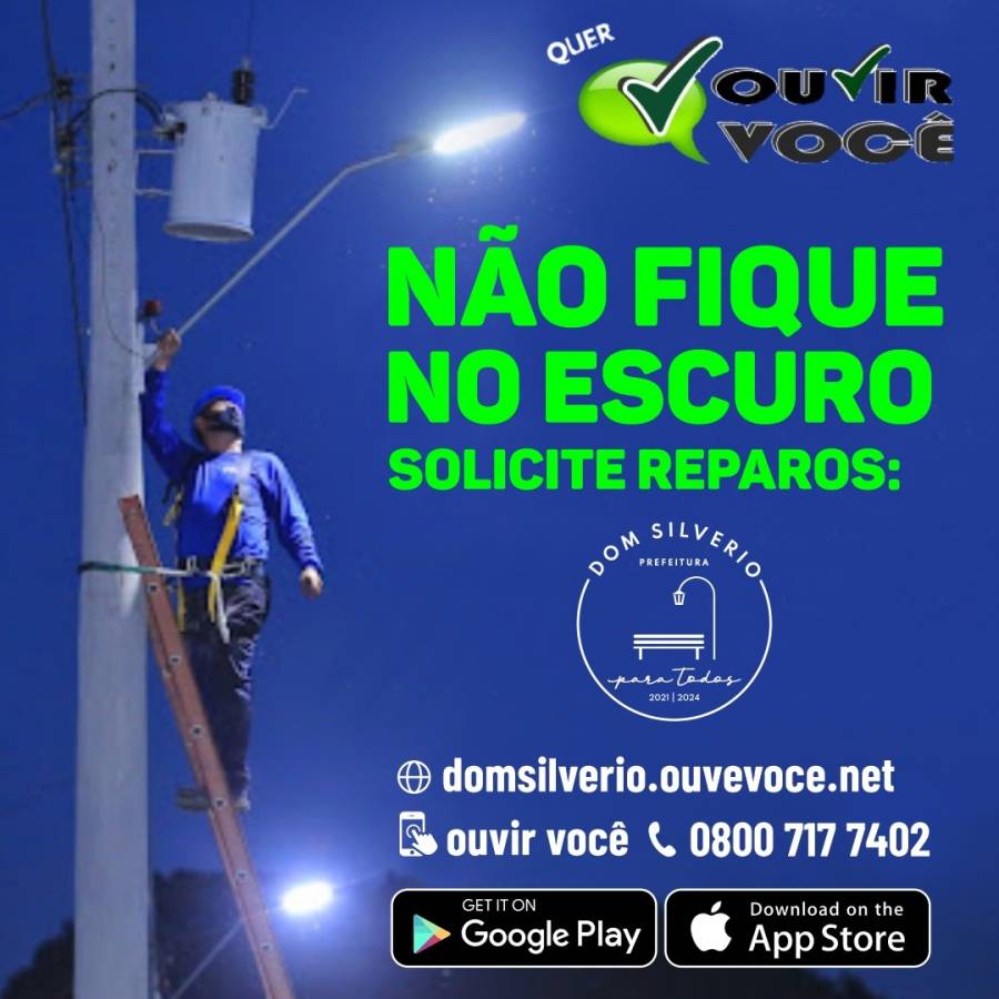 Não fique no escuro