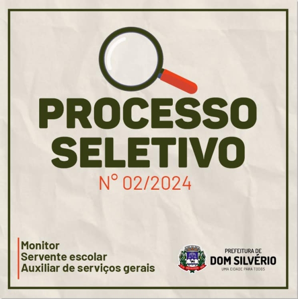 PROCESSO SELETIVO PARA CADASTRO DE RESERVA - EDUCAÇÃO