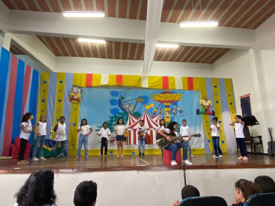 SHOW DE TALENTOS AGITA ESCOLA MUNICIPAL NOSSA SENHORA DA SAÚDE